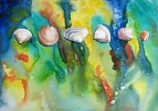 Pearly Shells II painting by Sue Graham